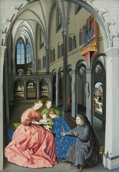 Holy Conversation by Konrad Witz