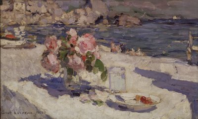 At the Seashore by Konstantin Alekseevich Korovin