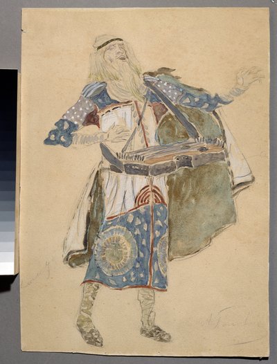 Costume Design for the Opera Ruslan and Lyudmila by M. Glinka by Konstantin Alekseevich Korovin