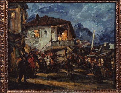 Gurzuf by Konstantin Alekseevich Korovin