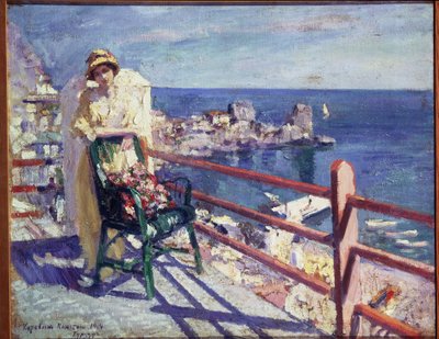 Gurzuf by Konstantin Alekseevich Korovin