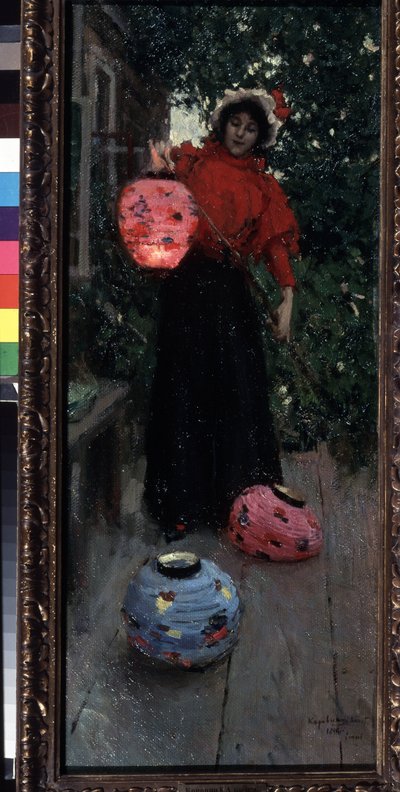 Chinese Lanterns by Konstantin Alekseevich Korovin