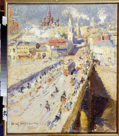 Old Moscow by Konstantin Alekseevich Korovin