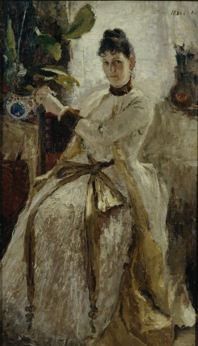 Portrait of Countess Sophia Nikolayevna Golitsyna by Konstantin Alekseevich Korovin