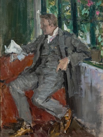Portrait of Feodor Chaliapin by Konstantin Alekseevich Korovin