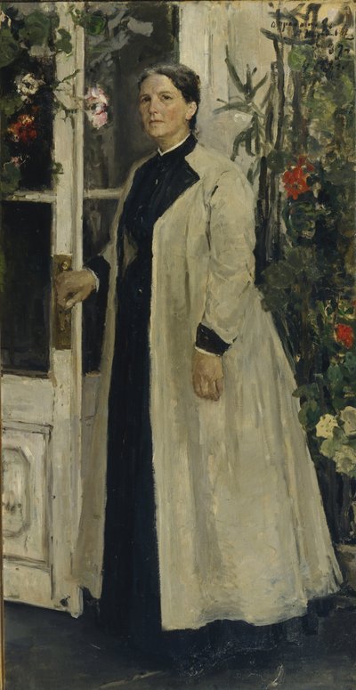 Portrait of Olga Pavlovna Orlova by Konstantin Alekseevich Korovin