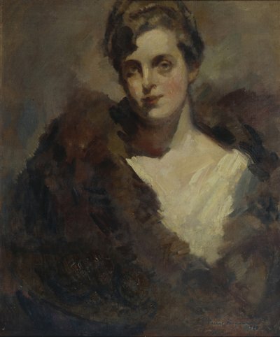 Portrait of the Opera Singer Vera Dorofeyeva by Konstantin Alekseevich Korovin
