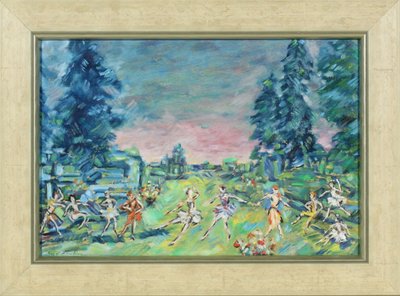 Stage Design for the Ballet Corsair by A. Adam by Konstantin Alekseevich Korovin