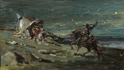 Stage Design for the Opera Ruslan and Lyudmila by M. Glinka by Konstantin Alekseevich Korovin