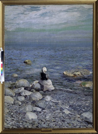 At the Black Sea Shore by Konstantin Alekseevich Korovin