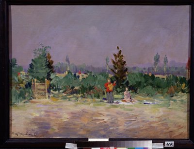 A Hot Day Near Moscow by Konstantin Alekseevich Korovin