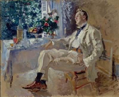Portrait of the singer Feodor Ivanovich Chaliapin, 1911 by Konstantin Alexeyevich Korovin