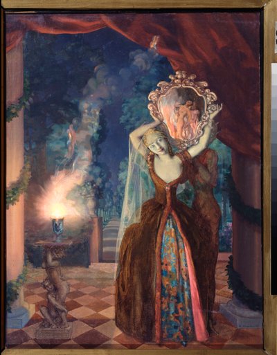The Magic by Konstantin Andreevic Somov