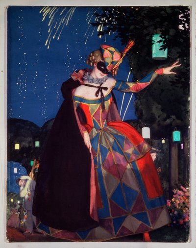 The Language of Columbine by Konstantin Andreevic Somov