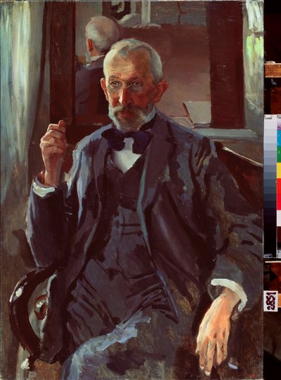 Portrait of Father by Konstantin Andreevic Somov