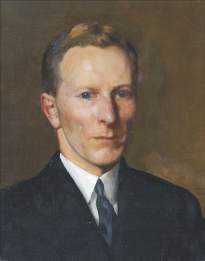 Portrait of Boris Emmanuilovich Nolde by Konstantin Andreevic Somov