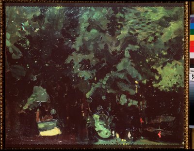 A Park by Konstantin Andreevic Somov
