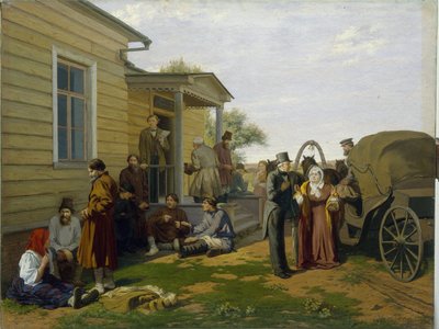 Justice of the Peace by Konstantin Apollonovich Savitsky