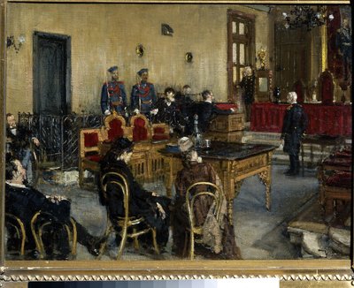 Waiting for a Verdict by Konstantin Apollonovich Savitsky