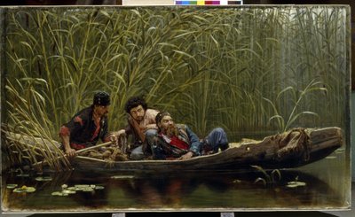 The Seedy Men by Konstantin Apollonovich Savitsky