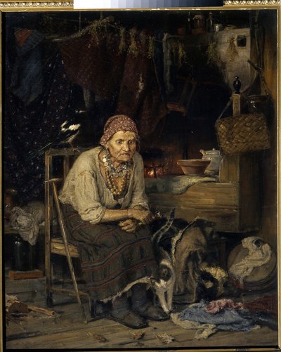 A Witch by Konstantin Apollonovich Savitsky
