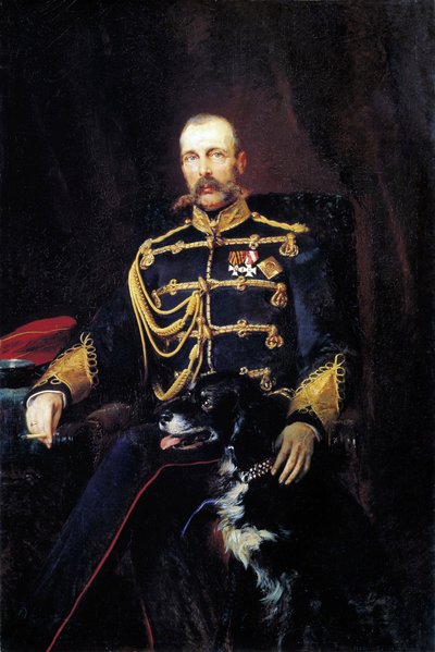 Alexander II (1818-1881), Tsar of Russia by Konstantin Egorovich Makovsky