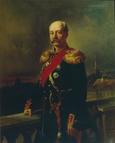 Portrait of General Konstantin Petrovich von Kaufman 1818-1882 by Konstantin Egorovich Makovsky
