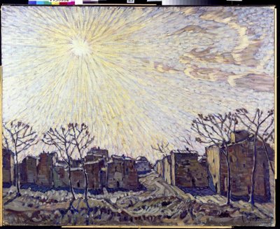 The Sun by Konstantin Fedorovich Bogaevsky