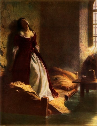 Princess Tarakanova in the Petropavlovsk Fortress at the Time of the Flood by Konstantin Flavitsky