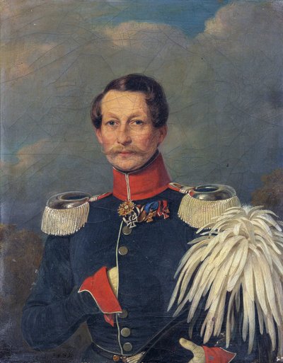 Portrait of Prince Adalbert of Prussia by Konstantin Johann Franz Cretius