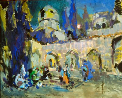 Dance, stage design for Cesare Pugni