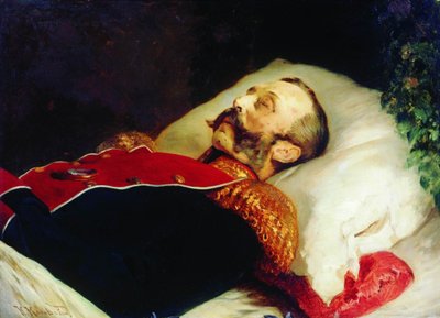 Alexander II on His Deathbed 1881 by Konstantin Makovsky