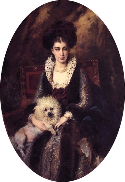 Maria Alekseevna Makovskaya by Konstantin Makovsky