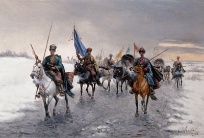 A Gold Transport in Siberia by Konstantin Stoilov