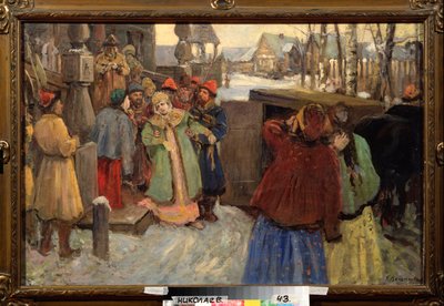 The Arrest of Tsarevna Sophia by Konstantin Veshchilov