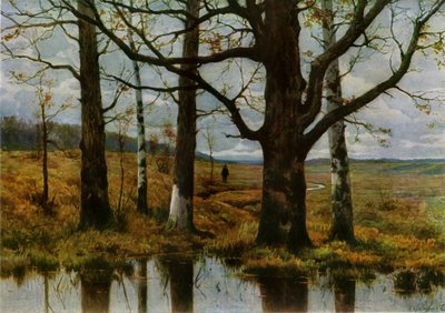 Autumn Landscape by Konstantin Yakovlevich Kryzhitsky