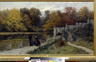 The Lazienki Park (Warsaw, Poland) by Konstantin Yakovlevich Kryzhitsky