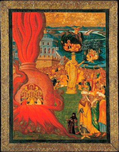 The Three Young Men in the Furnace by Konstantinos Adrianoupolitis