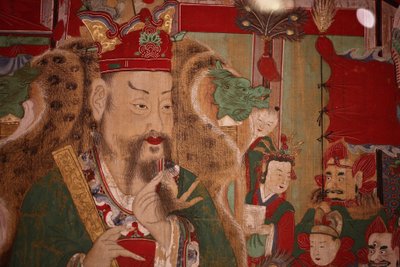 Ogwan, the Fourth King of Hell (detail), 1798 by Korean School