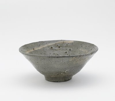 Tea bowl, Totoya type, Choson period, late 16th-early 17th century by Korean School