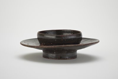 Tea Bowl Stand by Korean School