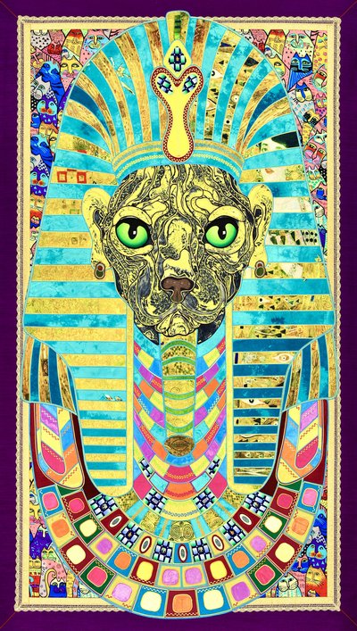 Pharaoh Cat King by Kostyantin Malginov
