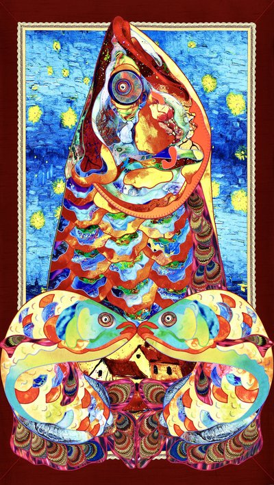 Vibrant Fish Fantasy by Kostyantin Malginov
