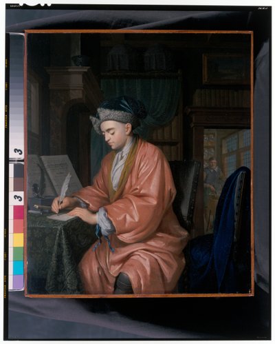 A Doctor in His Studies by Krzyztof (1659 1729) Lubieniecki