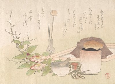 Set of Utensils for the Tea Ceremony by Kubo Shunman