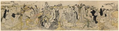 The Noda Jewel River, from a hexaptych depicting the Six Jewel Rivers by Kubo Shunman
