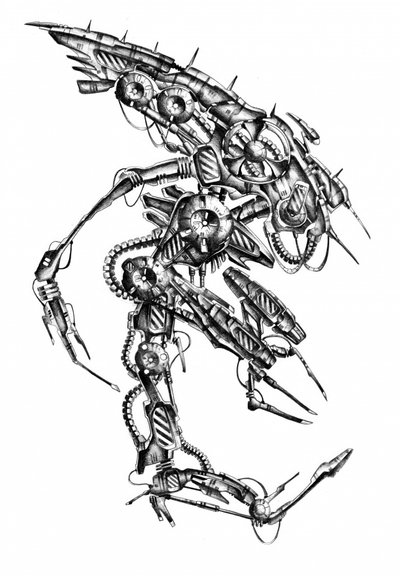 Dark Mechanical Being by Kulik
