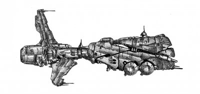 Detailed Sci-Fi Spaceship by Kulik
