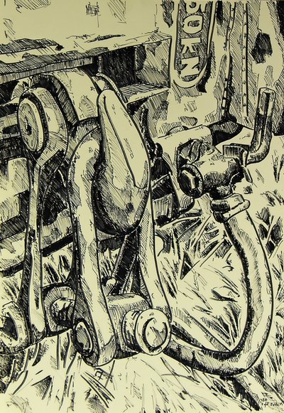 Gritty Industrial Shackle by Kulik