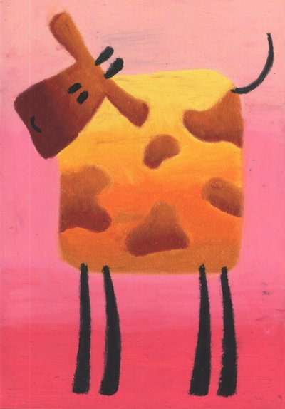 Happy Cheese Cow by Kulik